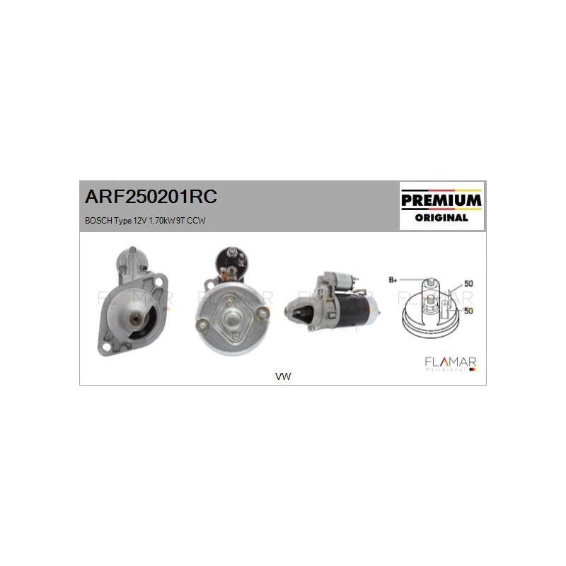 FLAMAR ARF250201RC Motor de arranque - 1