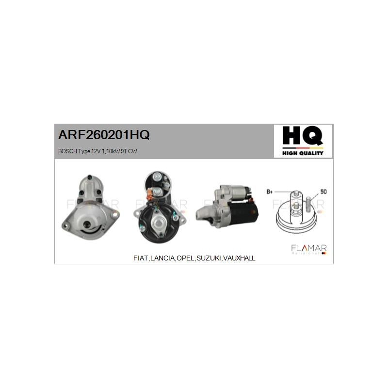 FLAMAR ARF260201HQ Motor de arranque - 1