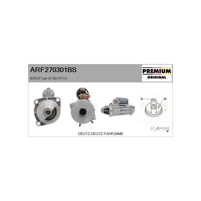 FLAMAR ARF270301BS Motor de arranque - 1