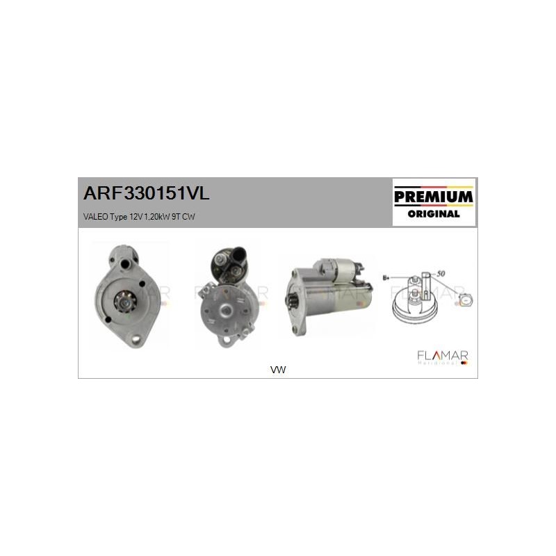 FLAMAR ARF330151VL Motor de arranque - 1