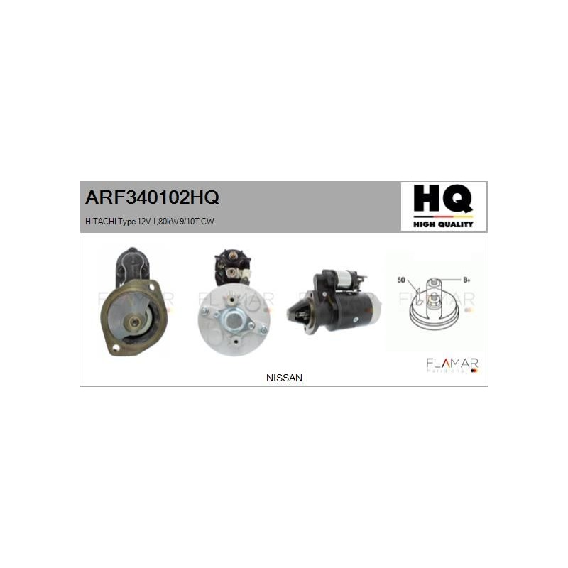 FLAMAR ARF340102HQ Motor de arranque - 1
