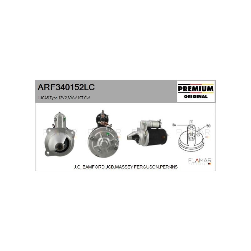FLAMAR ARF340152LC Motor de arranque - 1