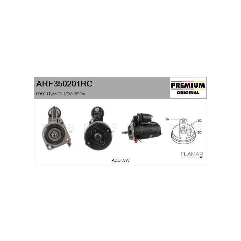 FLAMAR ARF350201RC Motor de arranque - 1