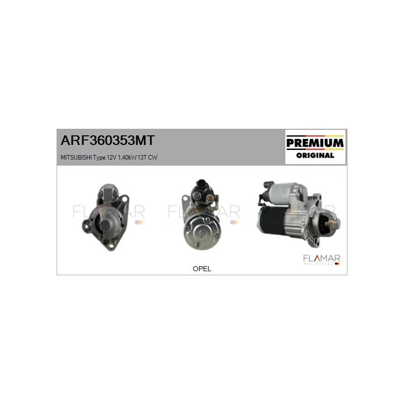 FLAMAR ARF360353MT Motor de arranque - 1
