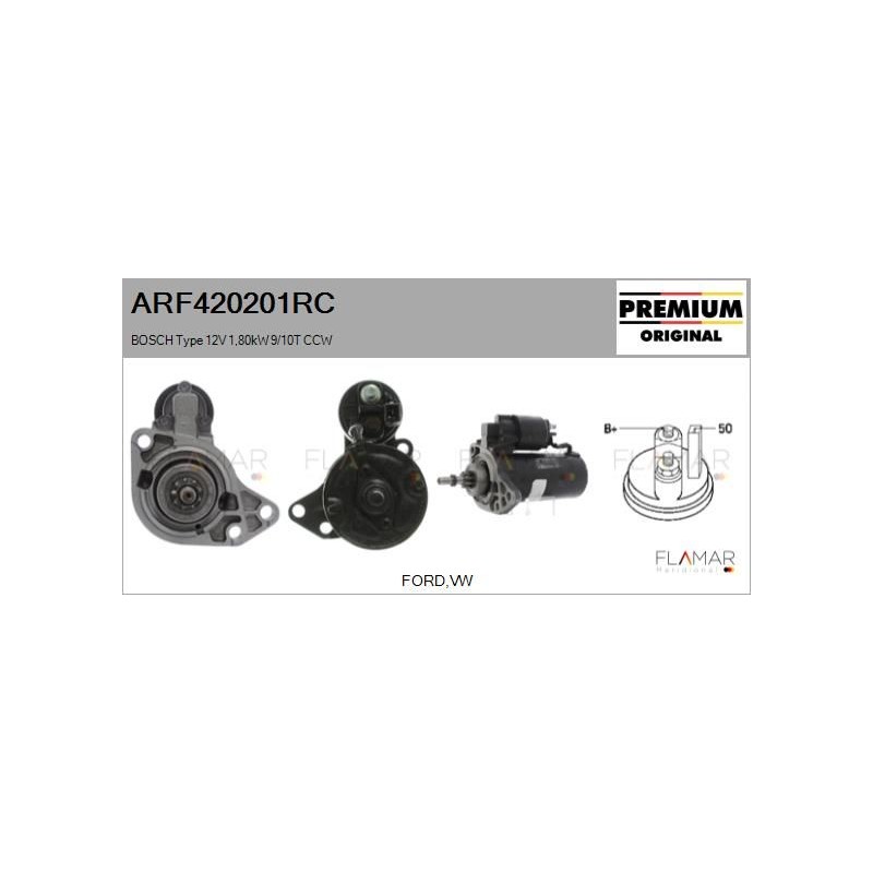 FLAMAR ARF420201RC Motor de arranque - 1