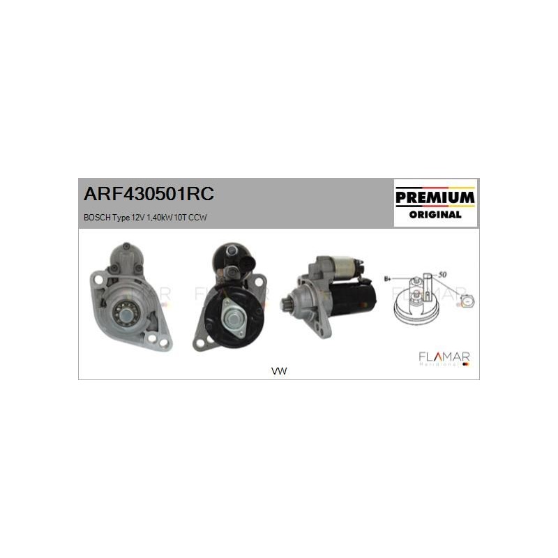 FLAMAR ARF430501RC Motor de arranque - 1