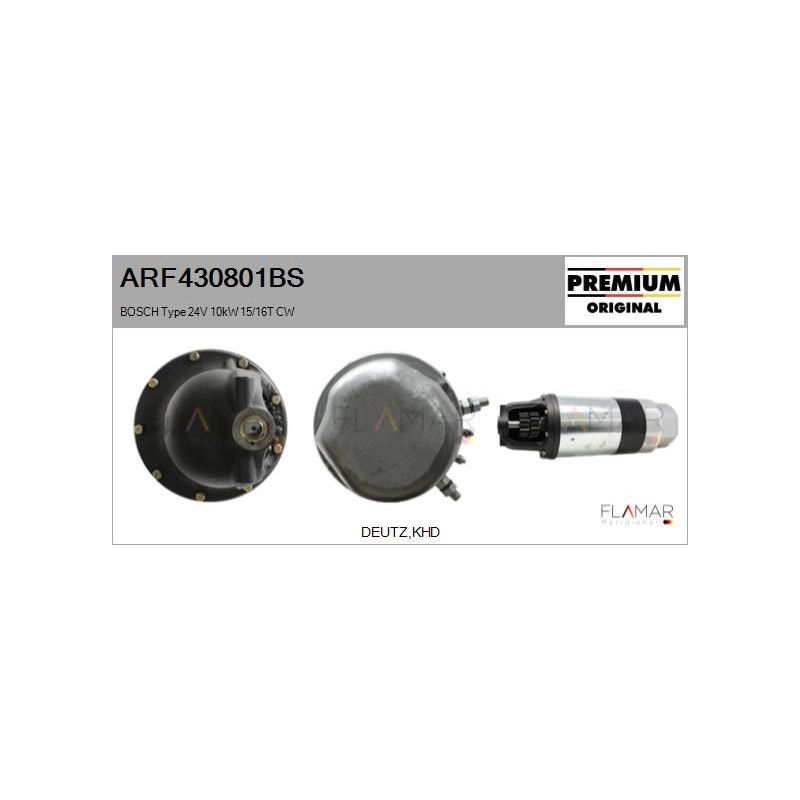 FLAMAR ARF430801BS Motor de arranque - 1