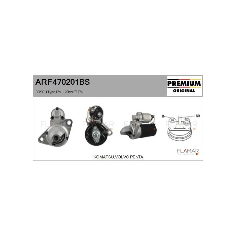 FLAMAR ARF470201BS Motor de arranque - 1