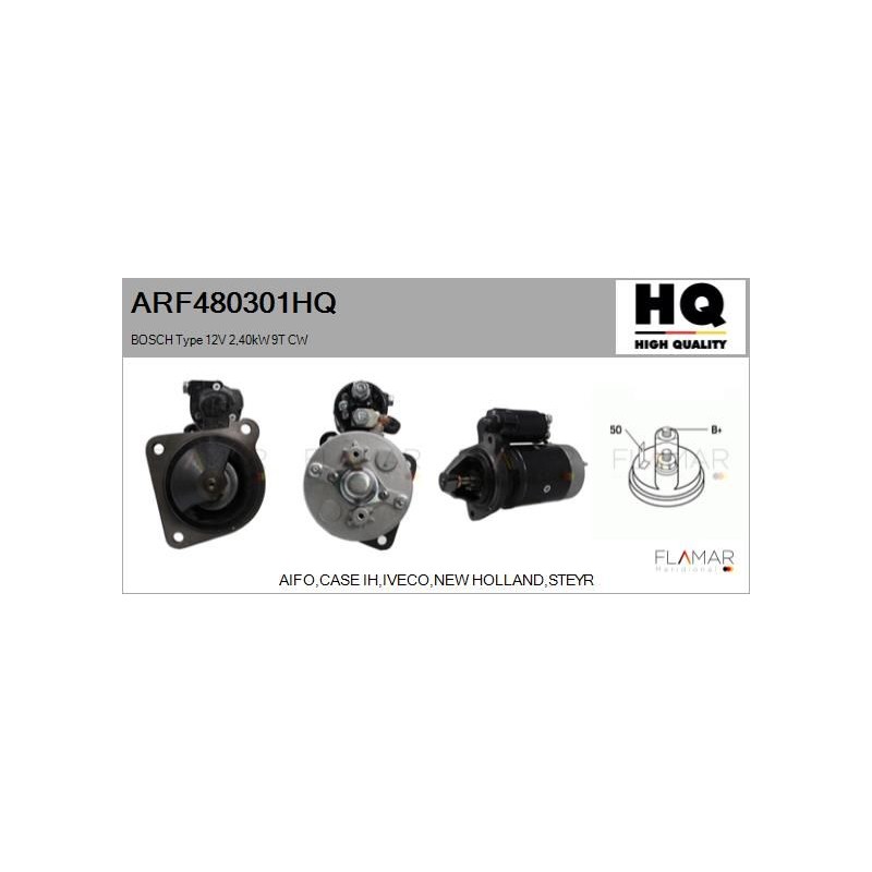 FLAMAR ARF480301HQ Motor de arranque - 1