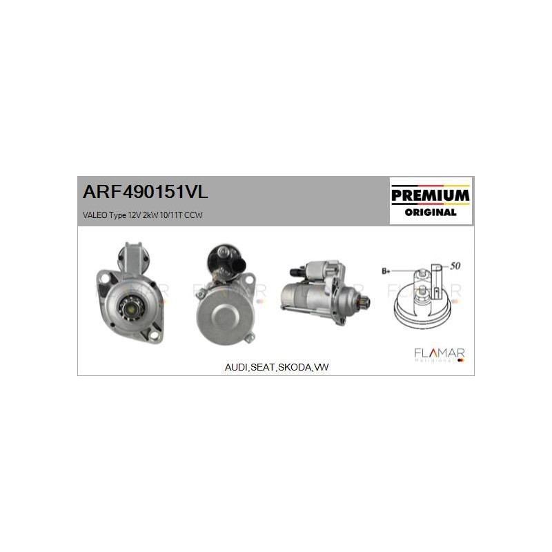 FLAMAR ARF490151VL Motor de arranque - 1