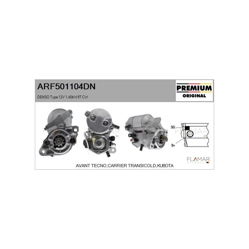 FLAMAR ARF501104DN Motor de arranque - 1