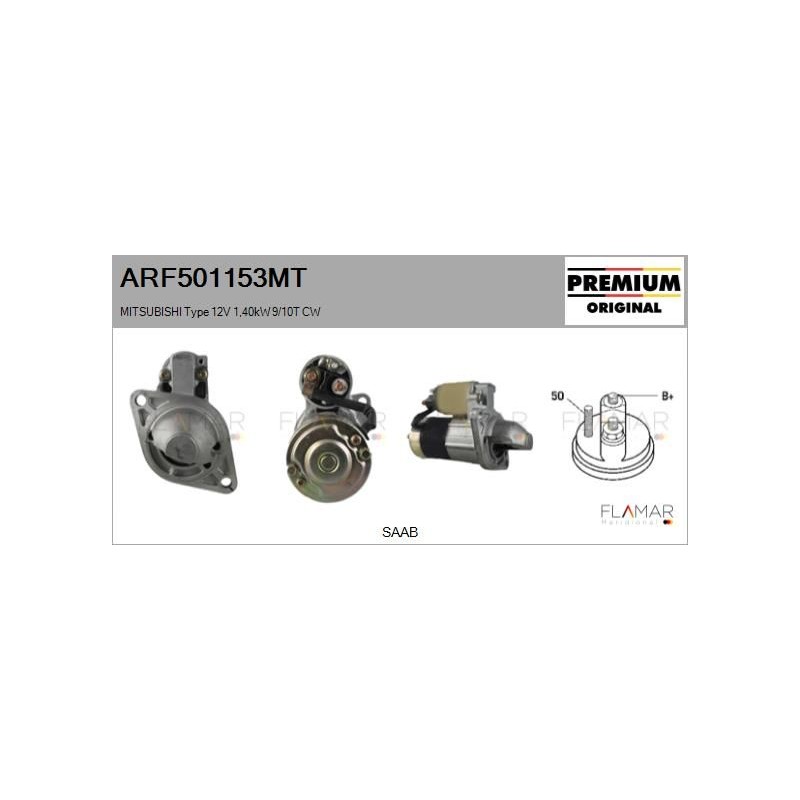 FLAMAR ARF501153MT Motor de arranque - 1