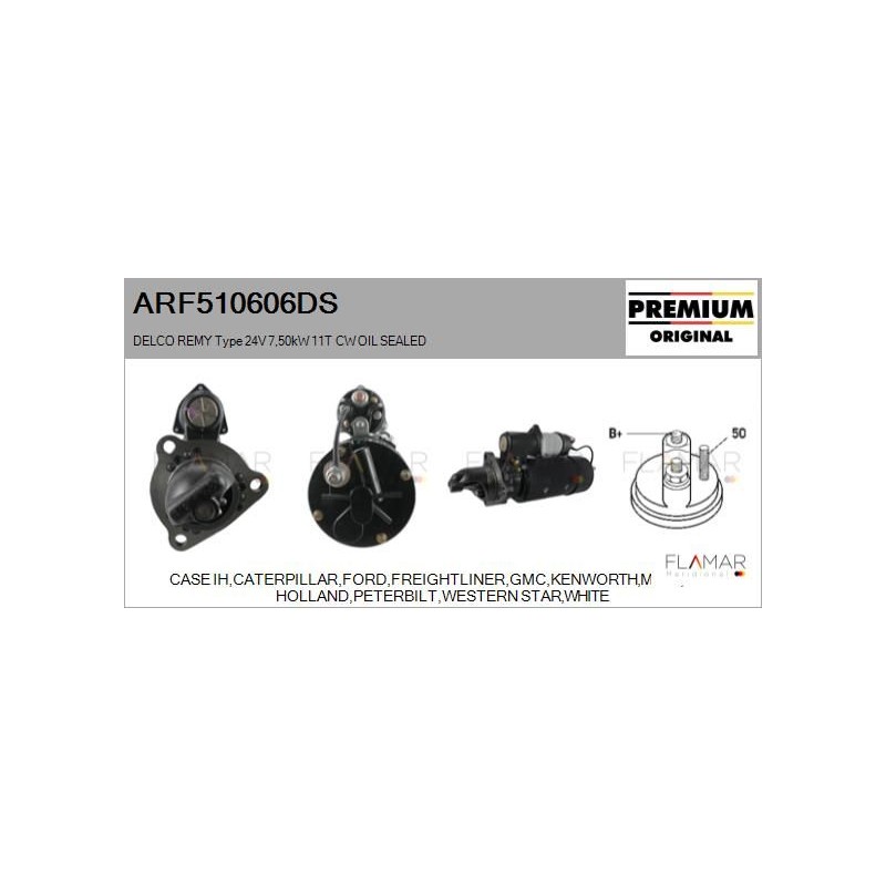 FLAMAR ARF510606DS Motor de arranque - 1