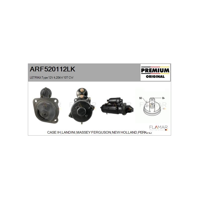 FLAMAR ARF520112LK Motor de arranque - 1