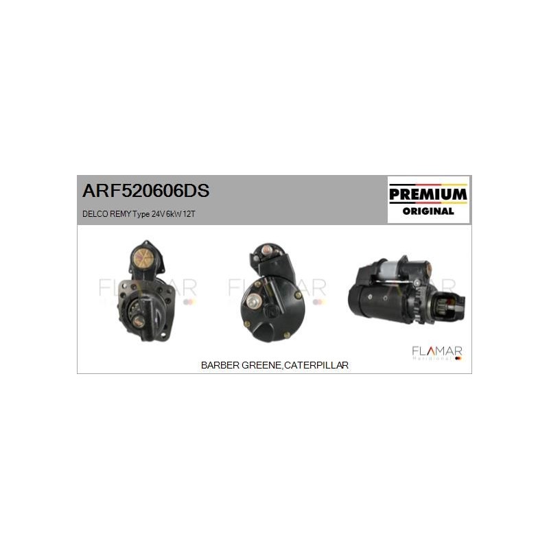 FLAMAR ARF520606DS Motor de arranque - 1
