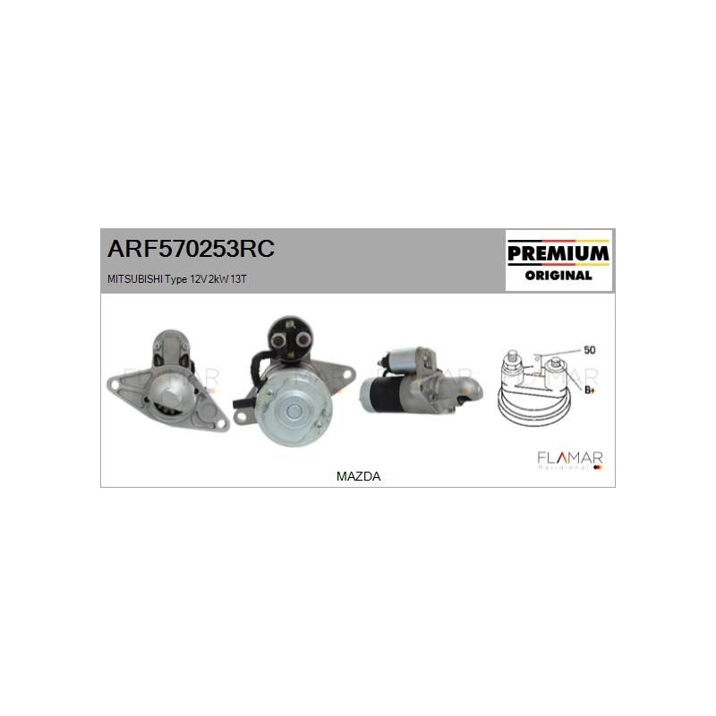 FLAMAR ARF570253RC Motor de arranque - 1