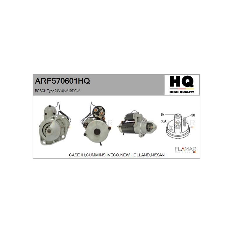 FLAMAR ARF570601HQ Motor de arranque - 1