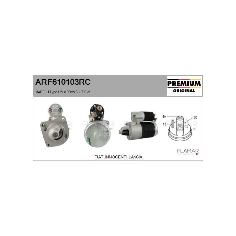 FLAMAR ARF610103RC Motor de arranque - 1