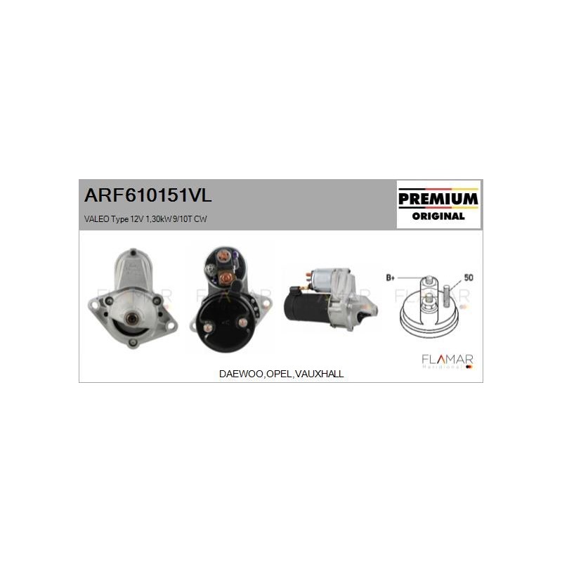 FLAMAR ARF610151VL Motor de arranque - 1