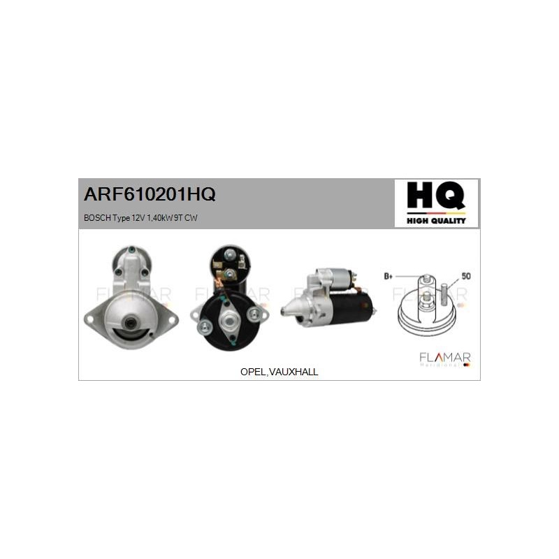 FLAMAR ARF610201HQ Motor de arranque - 1