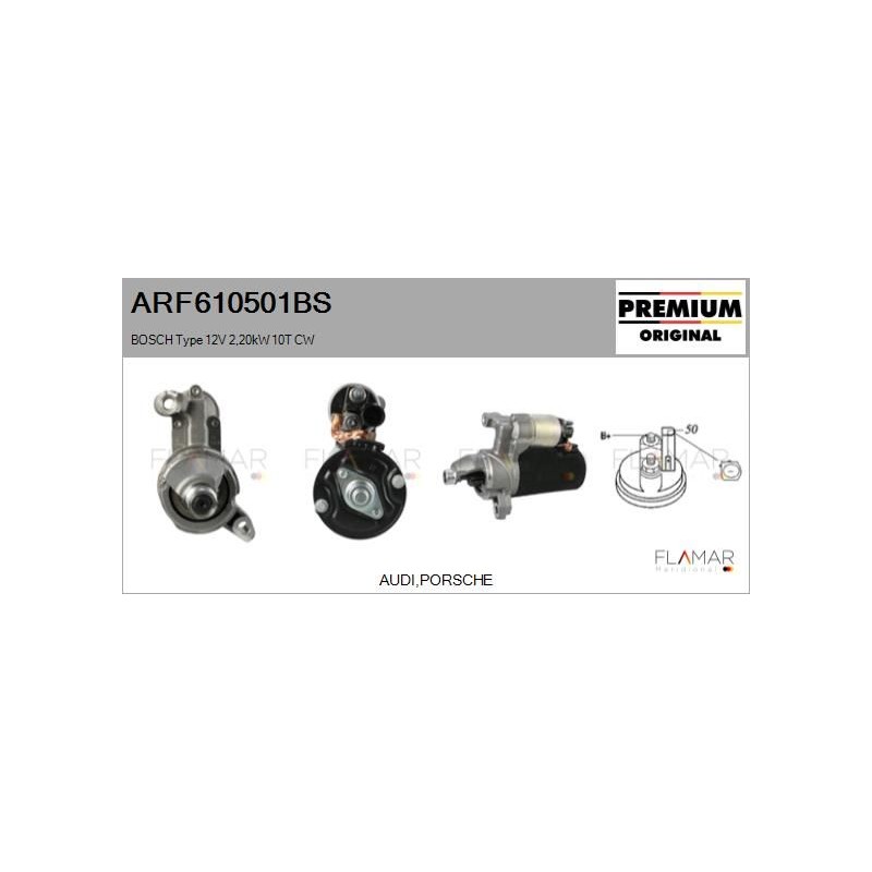 FLAMAR ARF610501BS Motor de arranque - 1