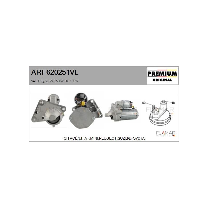 FLAMAR ARF620251VL Motor de arranque - 1