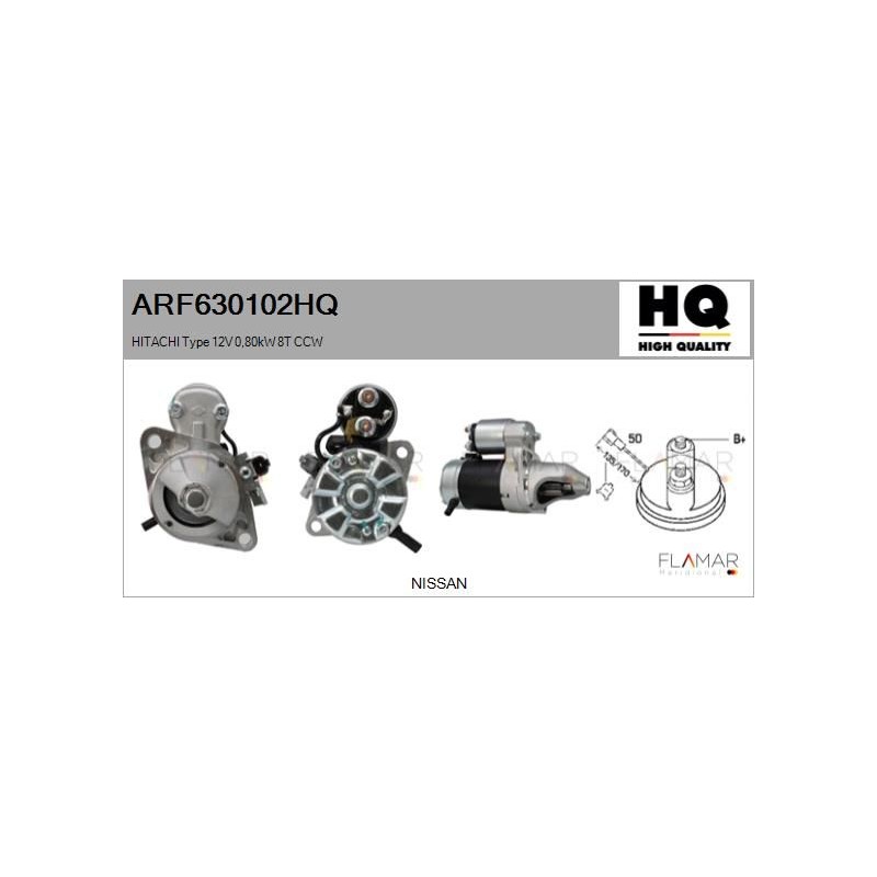 FLAMAR ARF630102HQ Motor de arranque - 1