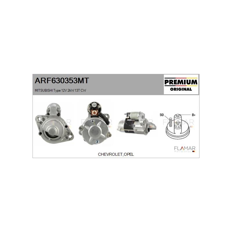 FLAMAR ARF630353MT Motor de arranque - 1