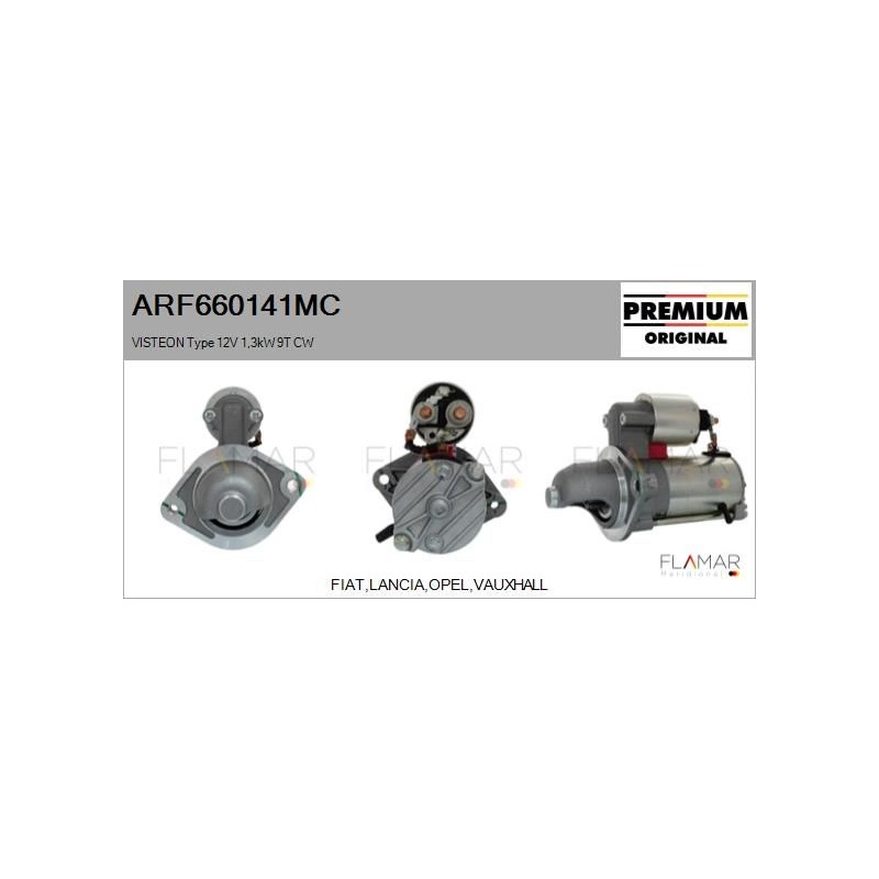 FLAMAR ARF660141MC Motor de arranque - 1