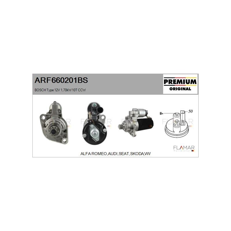 FLAMAR ARF660201BS Motor de arranque - 1