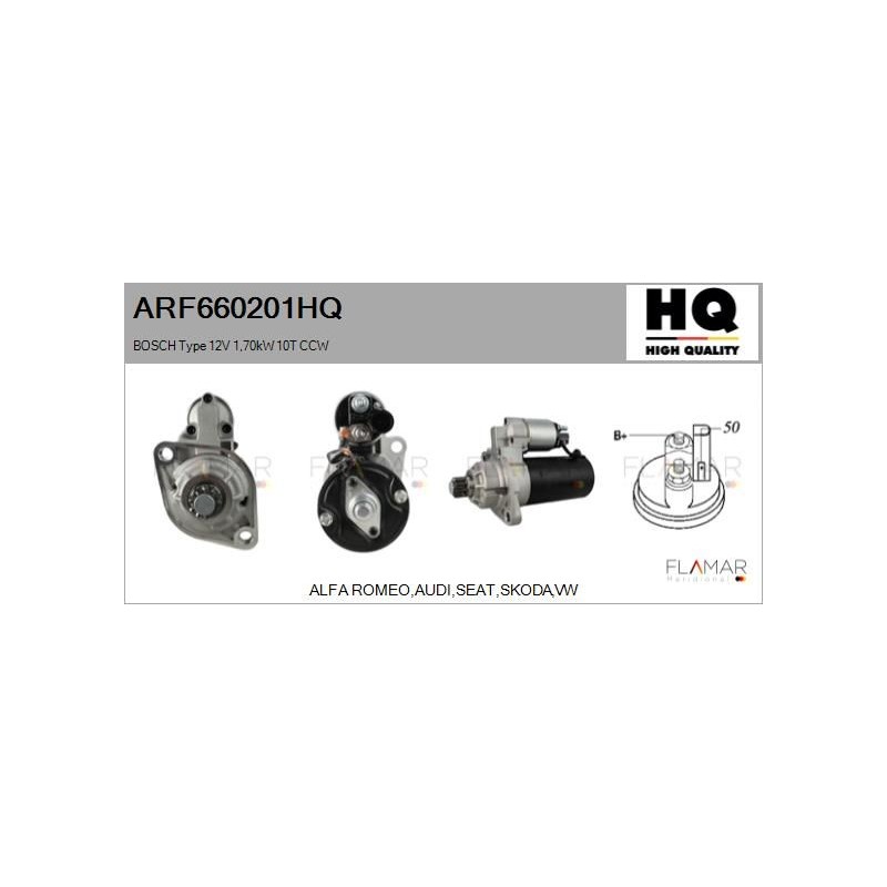 FLAMAR ARF660201HQ Motor de arranque - 1