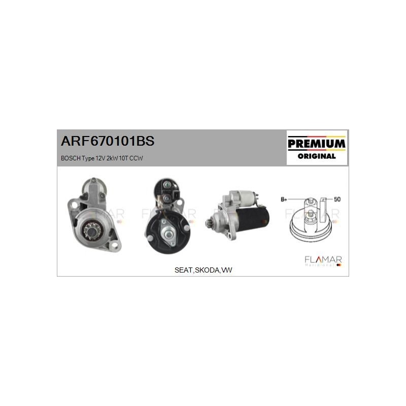 FLAMAR ARF670101BS Motor de arranque - 1