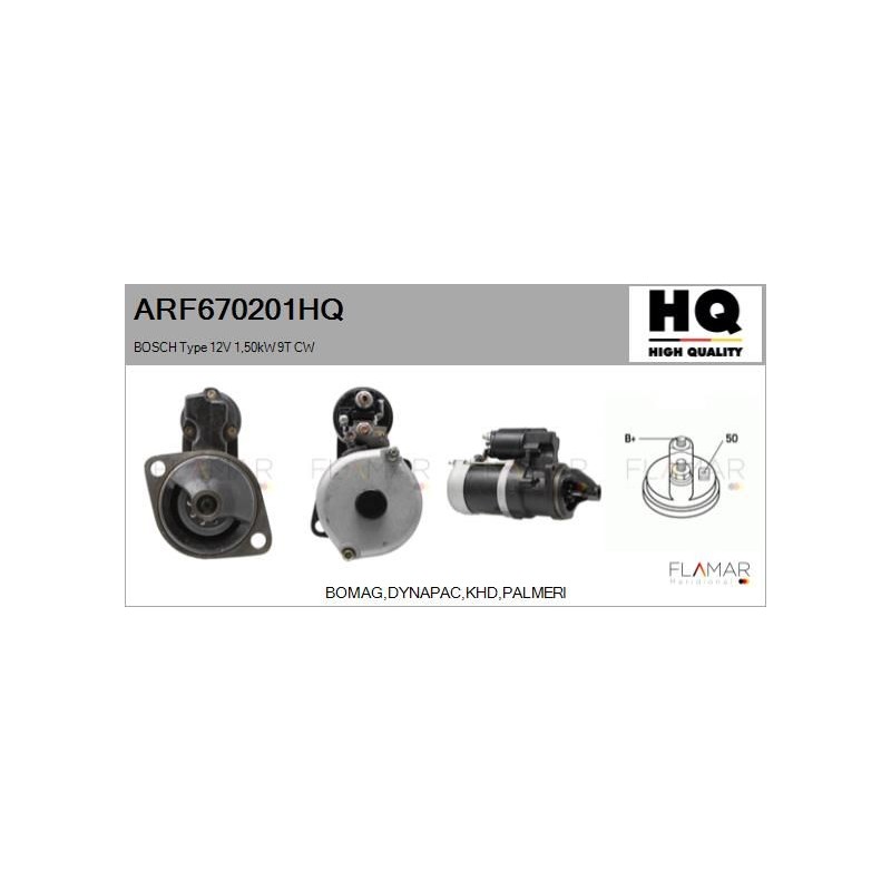 FLAMAR ARF670201HQ Motor de arranque - 1