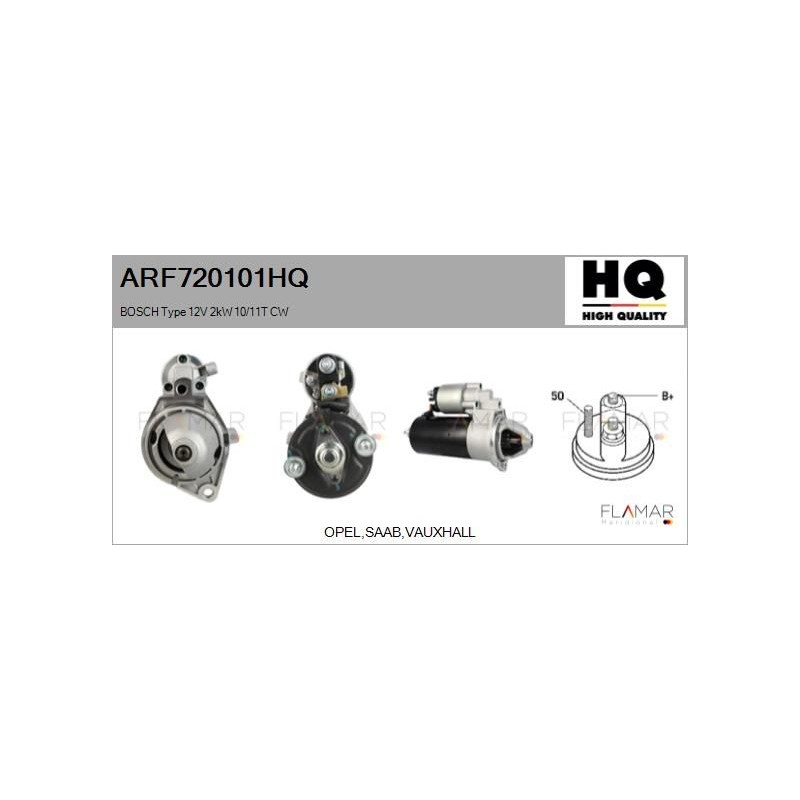 FLAMAR ARF720101HQ Motor de arranque - 1