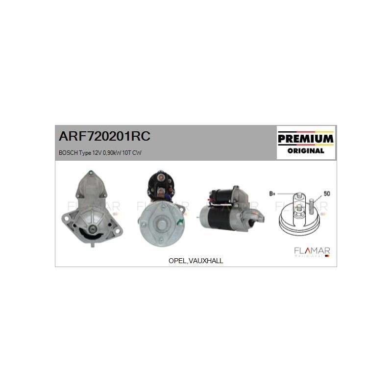 FLAMAR ARF720201RC Motor de arranque - 1