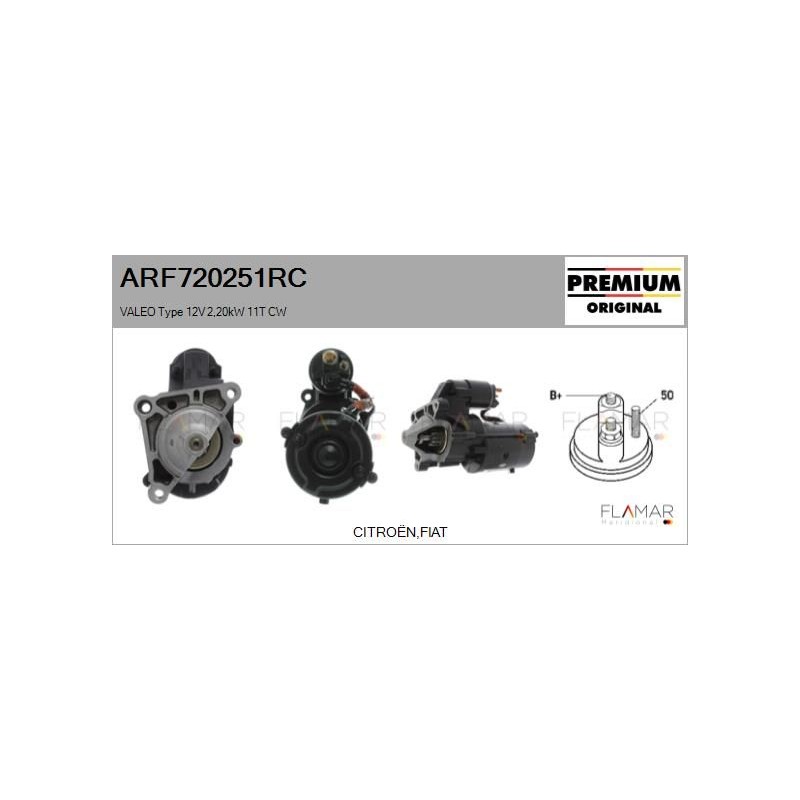 FLAMAR ARF720251RC Motor de arranque - 1