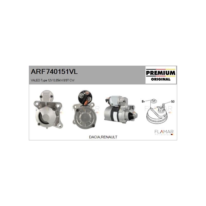FLAMAR ARF740151VL Motor de arranque - 1