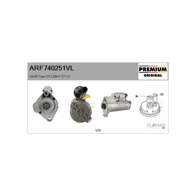 FLAMAR ARF740251VL Motor de arranque - 1