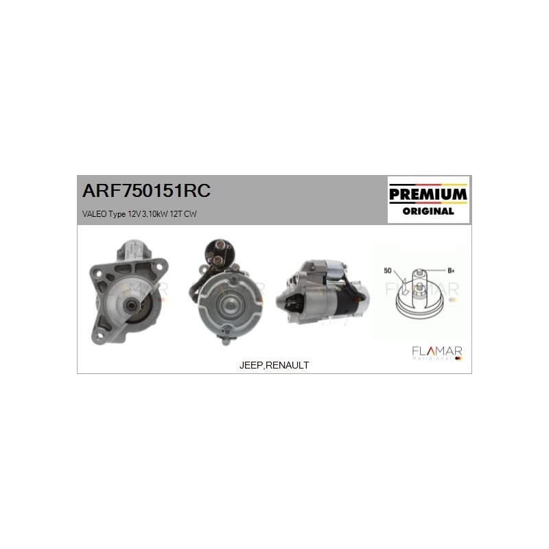 FLAMAR ARF750151RC Motor de arranque - 1