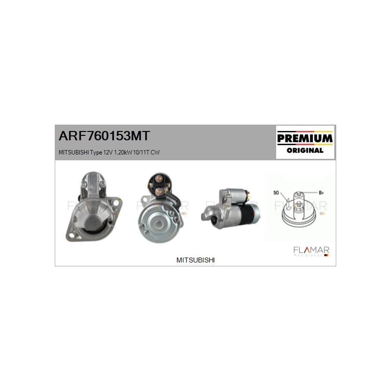 FLAMAR ARF760153MT Motor de arranque - 1
