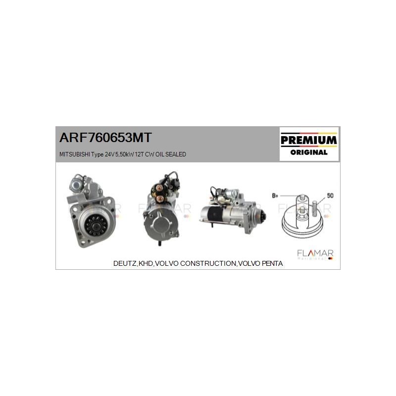FLAMAR ARF760653MT Motor de arranque - 1