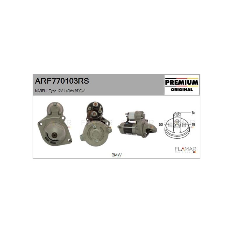 FLAMAR ARF770103RS Motor de arranque - 1