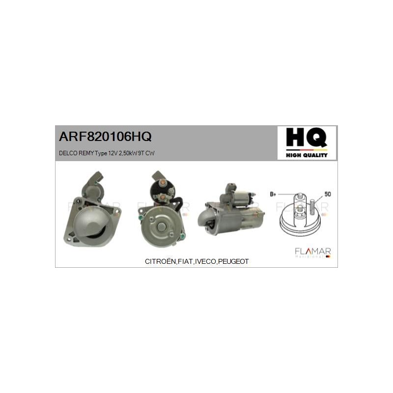FLAMAR ARF820106HQ Motor de arranque - 1