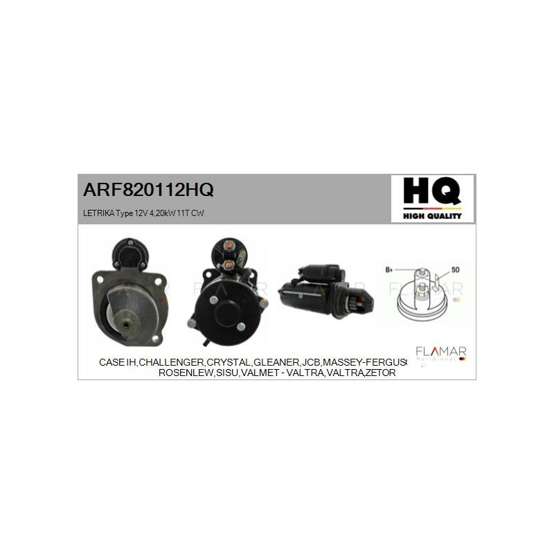 FLAMAR ARF820112HQ Motor de arranque - 1