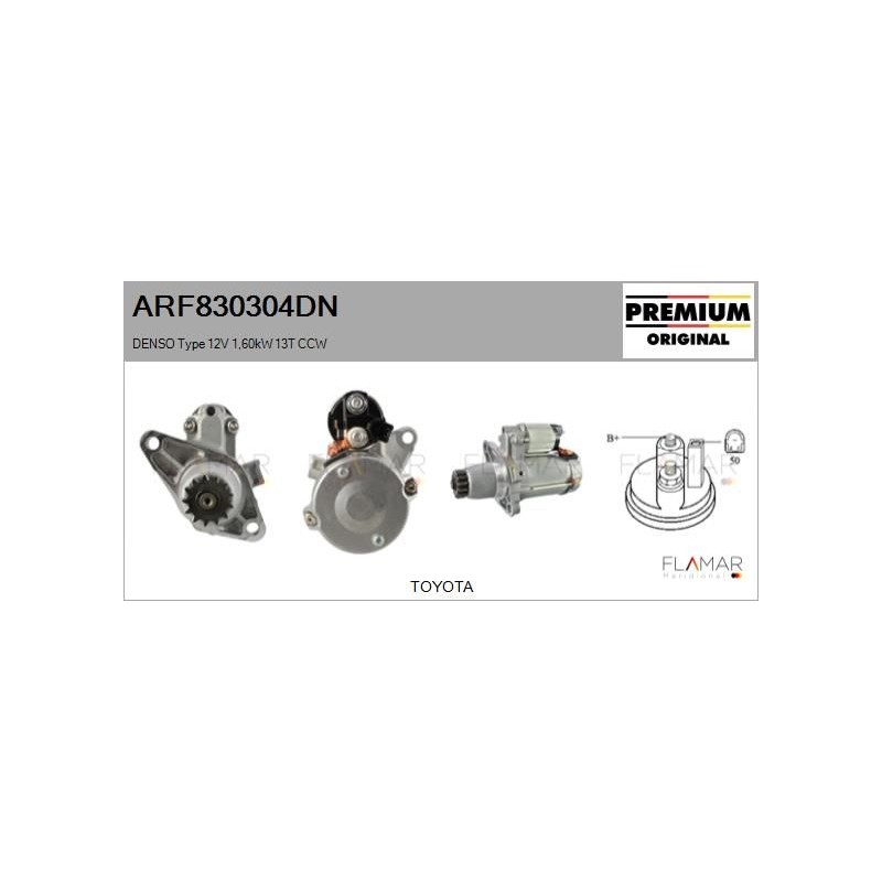FLAMAR ARF830304DN Motor de arranque - 1