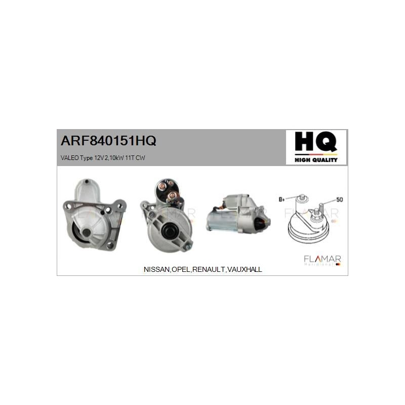 FLAMAR ARF840151HQ Motor de arranque - 1
