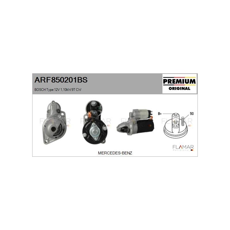 FLAMAR ARF850201BS Motor de arranque - 1