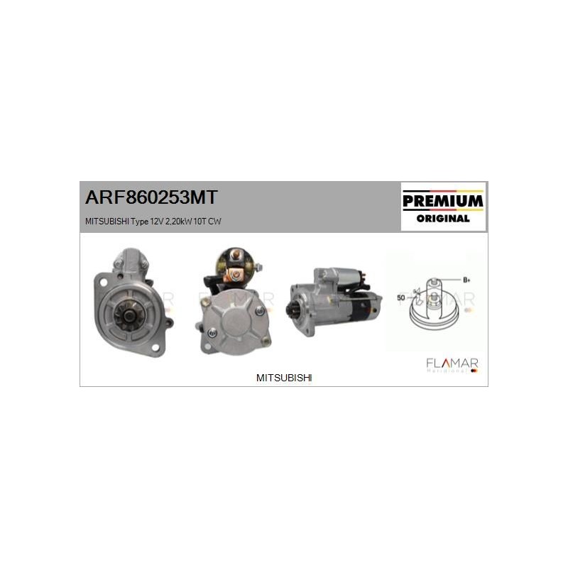 FLAMAR ARF860253MT Motor de arranque - 1