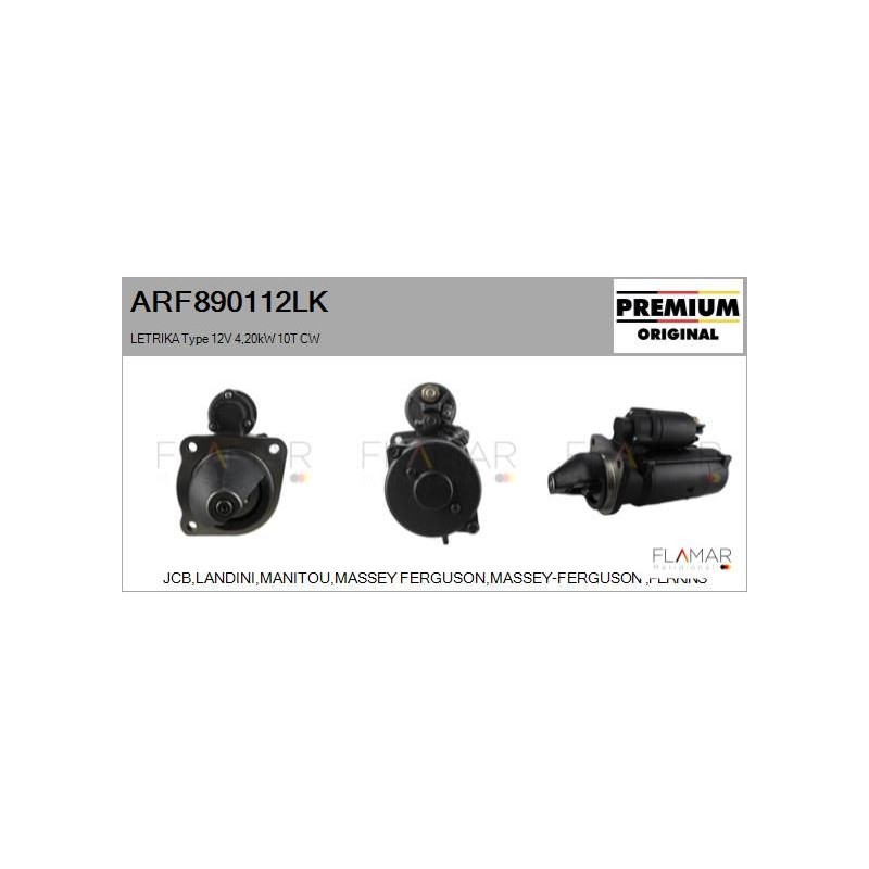 FLAMAR ARF890112LK Motor de arranque - 1