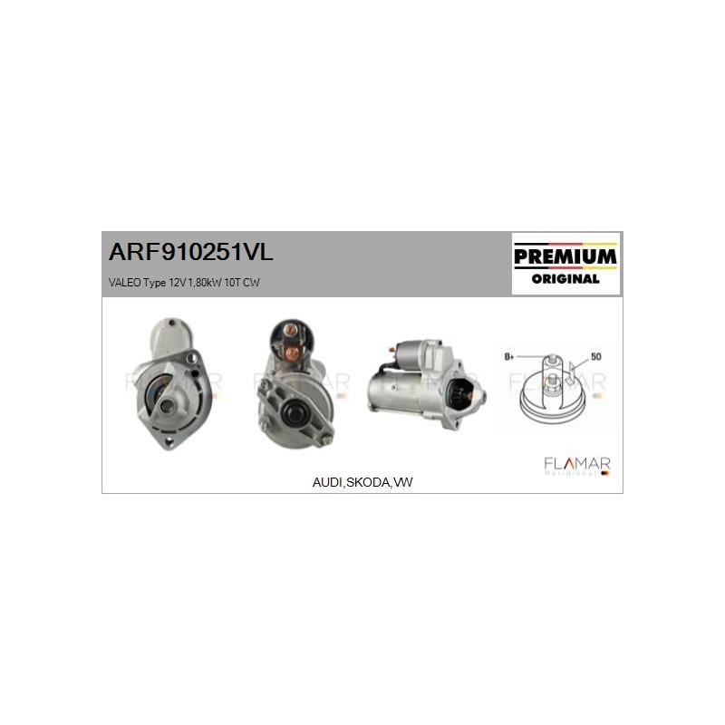FLAMAR ARF910251VL Motor de arranque - 1